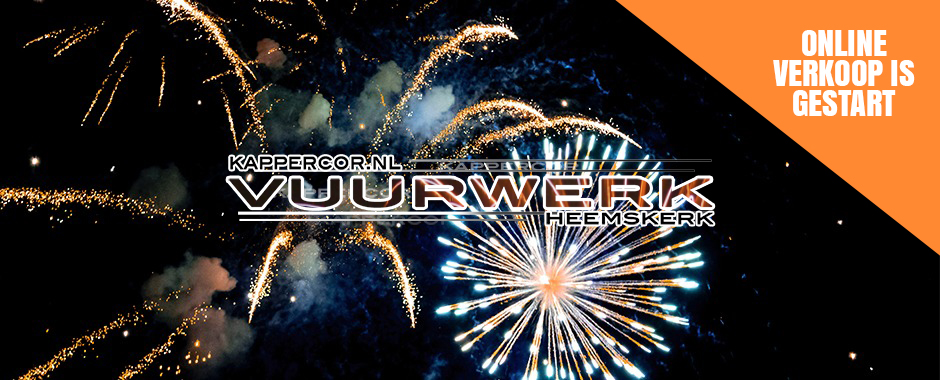 Vuurwerk verkoop gestart!